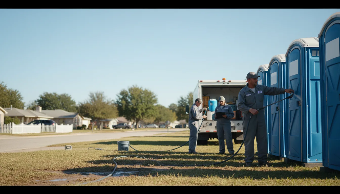 Long-Term Portable Toilet Rental in Sawyer, MN near me